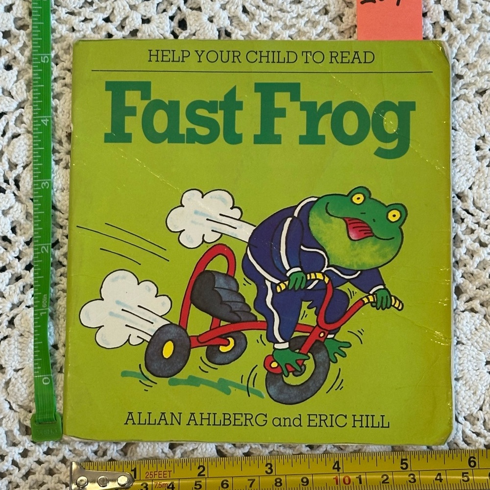 Help your child read Fast Frog Learning Book for Kids